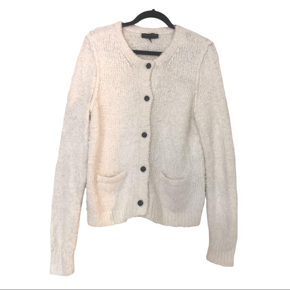 rag and bone knit fuzzy cardigan sweater